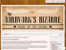 Tablet Screenshot of aardvarksbizarre.com